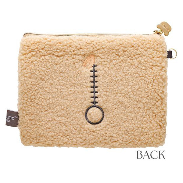 拉拉熊毛絨絨扁平收納包(BASIC)