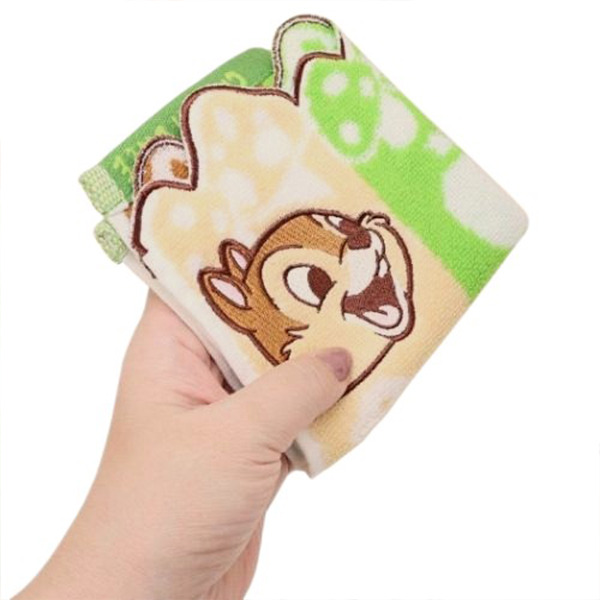 奇奇蒂蒂純棉小方巾/手帕(三色花邊)