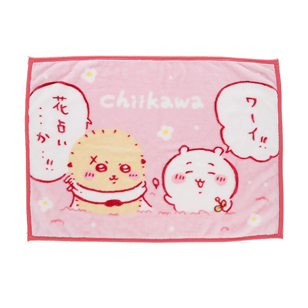 吉伊卡哇絨毛毯S(粉嫩花占卜)