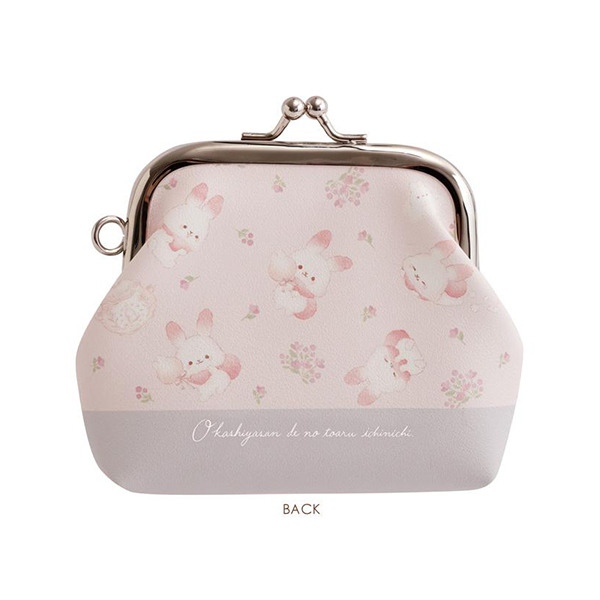 棉花糖兔口金零錢包