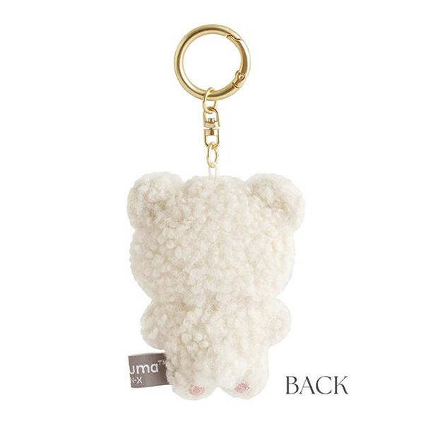 小白熊毛絨絨造型玩偶吊飾(BASIC)