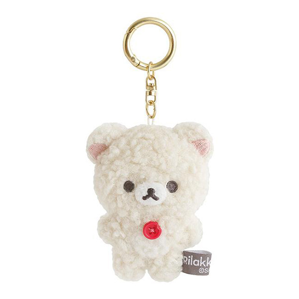 小白熊毛絨絨造型玩偶吊飾(BASIC)