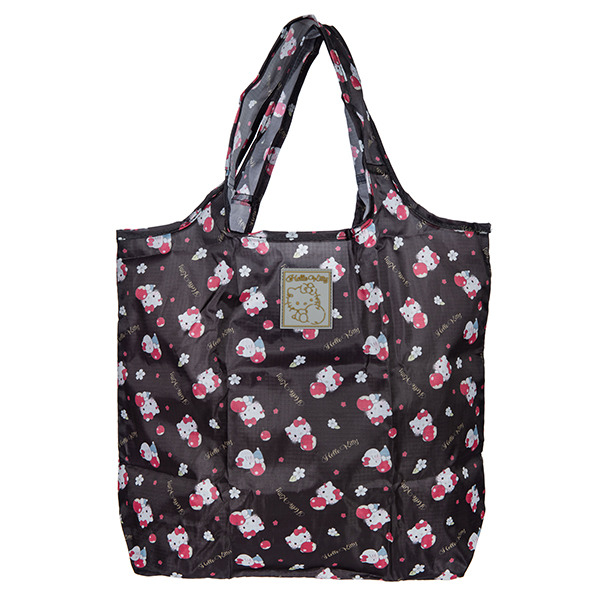 HELLO KITTY環保購物袋(抱抱蘋果)