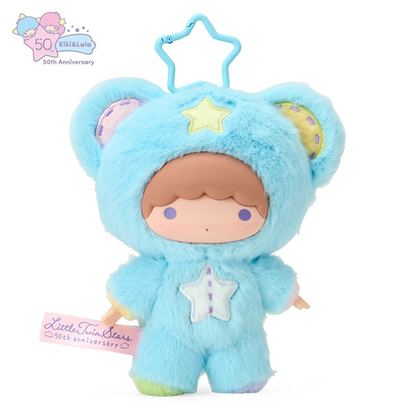 雙星仙子造型玩偶吊飾附鎖圈-KIKI(50週年-星空天使)