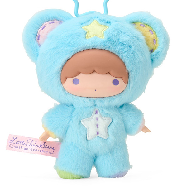 雙星仙子造型玩偶吊飾附鎖圈-KIKI(50週年-星空天使)