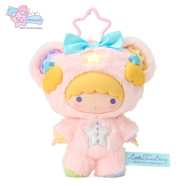 雙星仙子造型玩偶吊飾附鎖圈-LALA(50週年-星空天使)