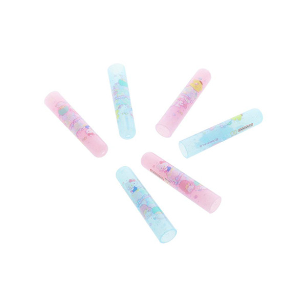 三麗鷗明星日製鉛筆帽組-一組6個入(幻彩可愛姿態)