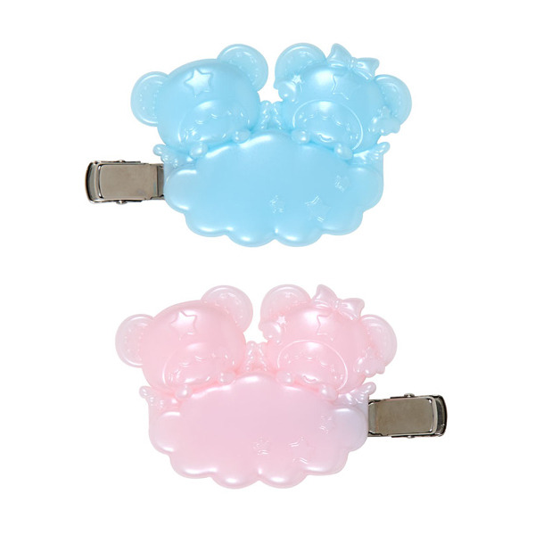 雙星仙子造型髮夾/瀏海固定髮夾組-一組2個入(50週年-星空天使)