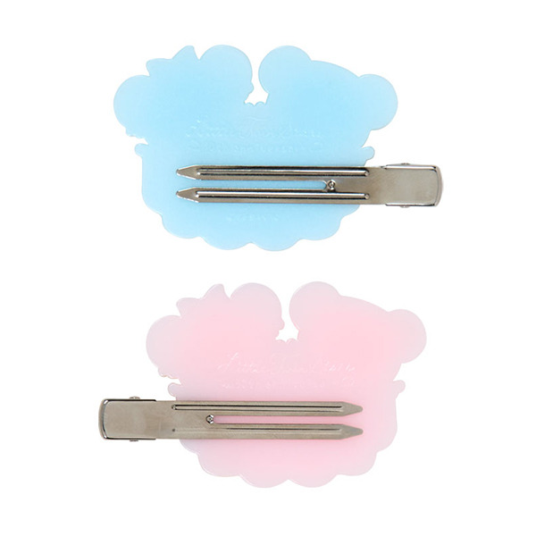 雙星仙子造型髮夾/瀏海固定髮夾組-一組2個入(50週年-星空天使)