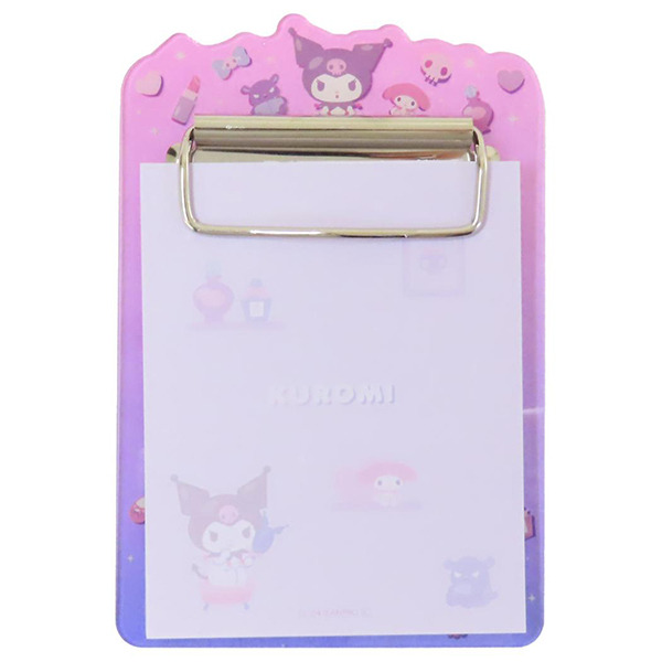 酷洛米迷你板夾附便條紙(好朋友)