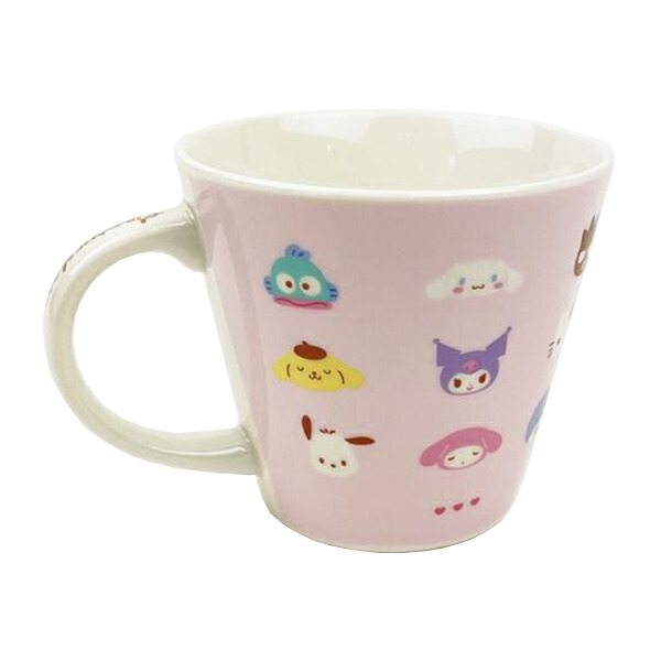 三麗鷗明星陶瓷馬克杯(大臉)