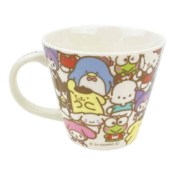 三麗鷗明星陶瓷馬克杯(擠在一起)
