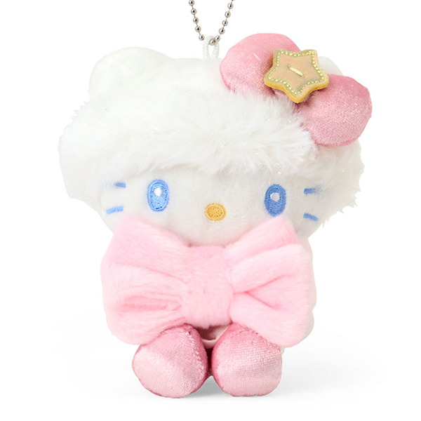 HELLO KITTY造型玩偶吊鍊(耀眼冬日)