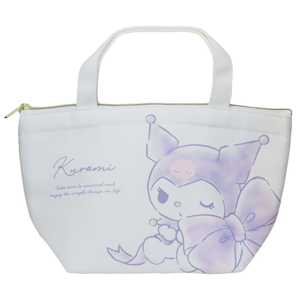 酷洛米帆布手提袋/便當袋(粉彩大緞帶)