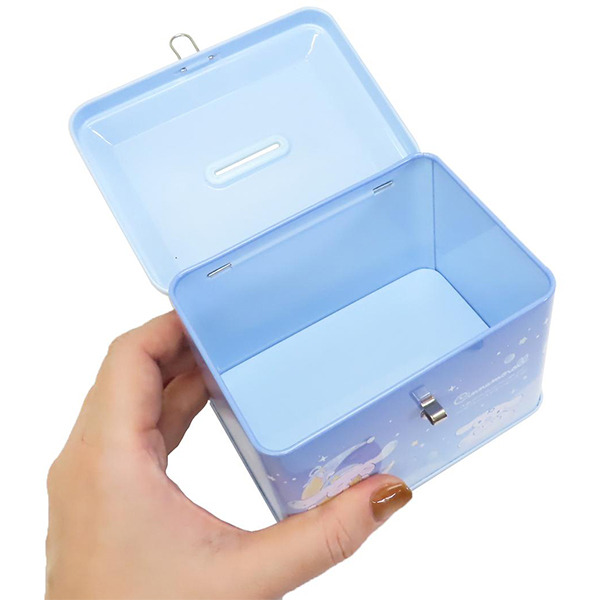 大耳狗鐵製存錢筒附鎖(甜蜜星空)