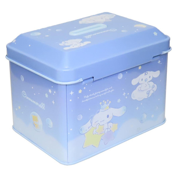 大耳狗鐵製存錢筒附鎖(甜蜜星空)