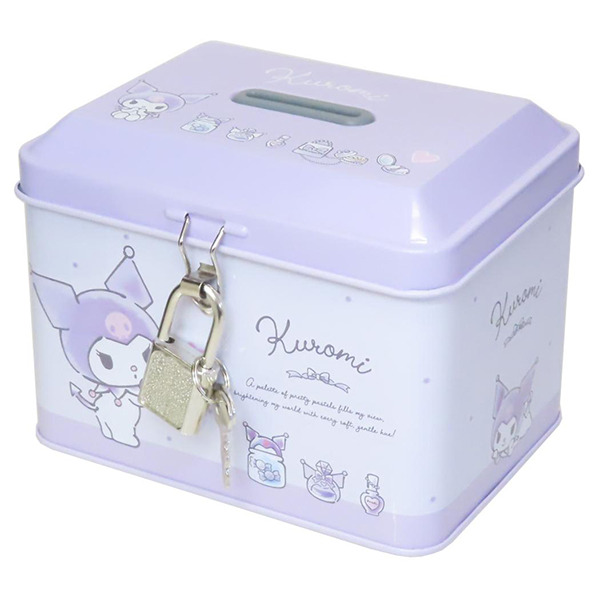 酷洛米鐵製存錢筒附鎖(甜蜜美麗小物)