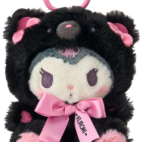 酷洛米造型玩偶吊飾(純黑小動物)