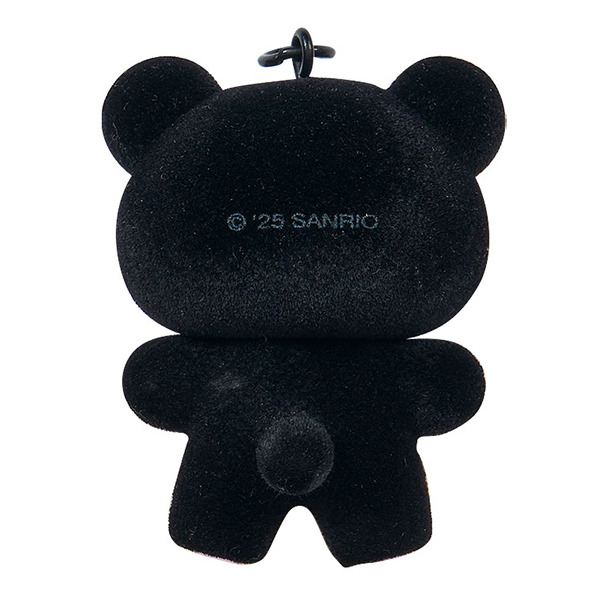 HELLO KITTY立體公仔造型鑰匙圈/掛飾(純黑小動物)
