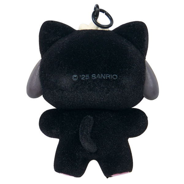 帕恰狗立體公仔造型鑰匙圈/掛飾(純黑小動物)