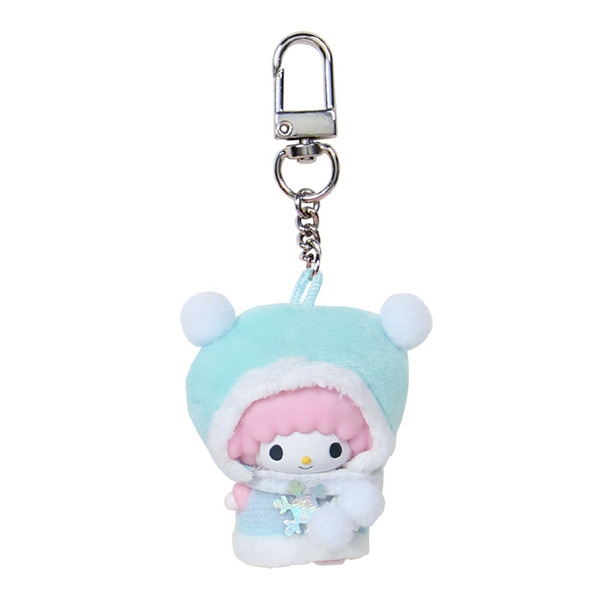 三麗鷗明星迷你公仔鑰匙圈盲盒-雪精靈(8種款式，隨機出貨*1)