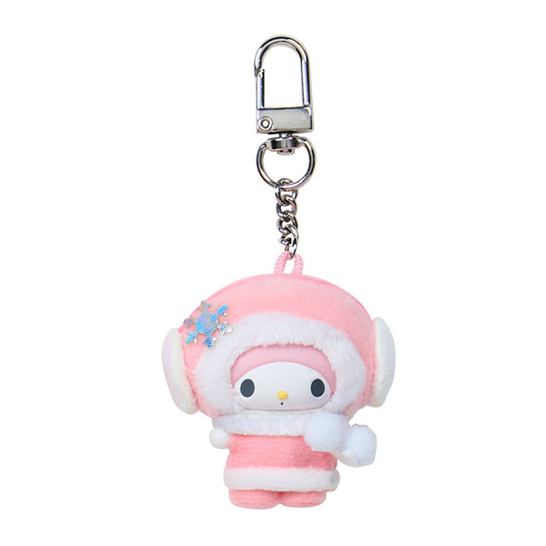 三麗鷗明星迷你公仔鑰匙圈盲盒-雪精靈(8種款式，隨機出貨*1)