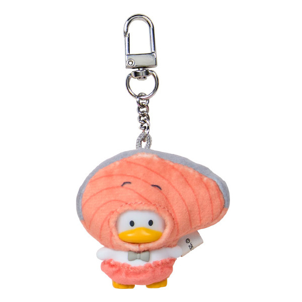 三麗鷗明星迷你公仔鑰匙圈盲盒-美味食物(8種款式，隨機出貨*1)