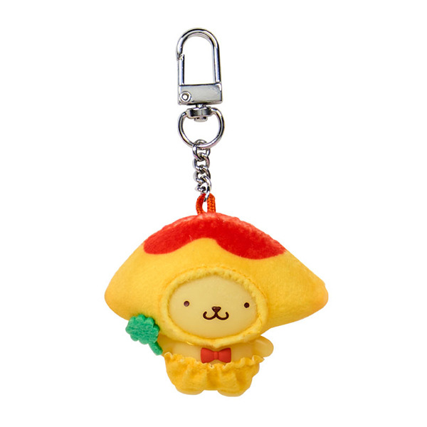 三麗鷗明星迷你公仔鑰匙圈盲盒-美味食物(8種款式，隨機出貨*1)