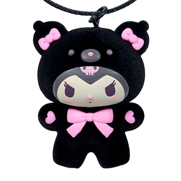 酷洛米立體公仔造型鑰匙圈/掛飾(純黑小動物)