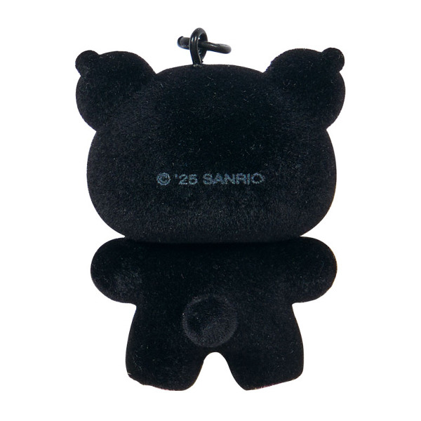 酷洛米立體公仔造型鑰匙圈/掛飾(純黑小動物)