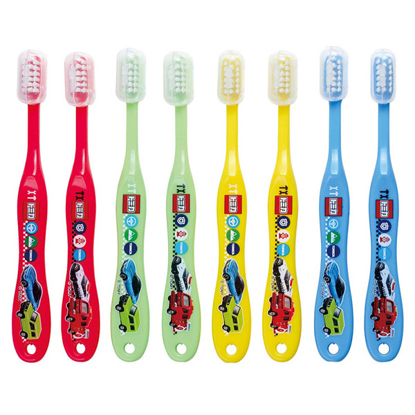 TOMICA兒童用牙刷8入組 (小汽車)