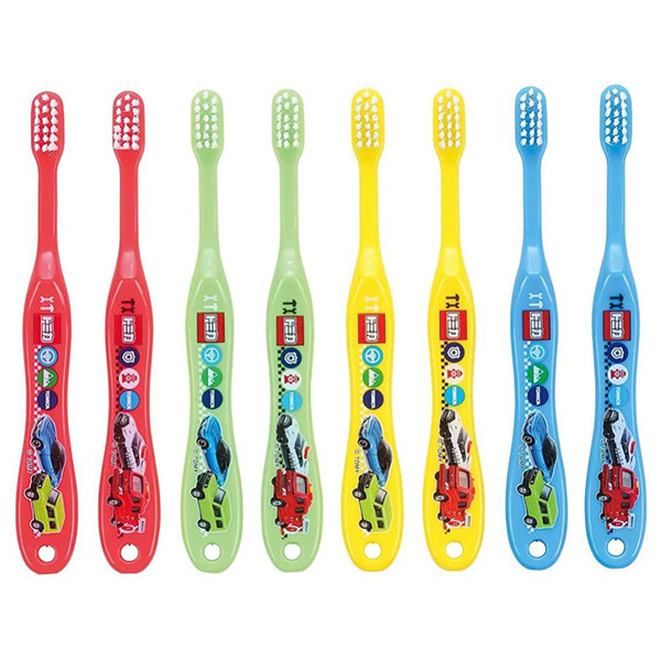 TOMICA兒童用牙刷8入組 (小汽車)