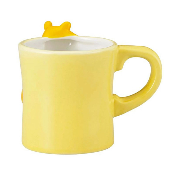 小熊維尼立體浮雕陶瓷馬克杯(可愛屁股)