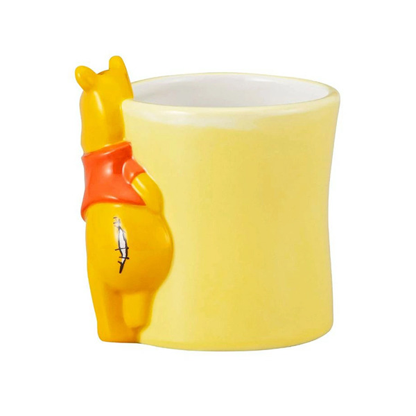 小熊維尼立體浮雕陶瓷馬克杯(可愛屁股)