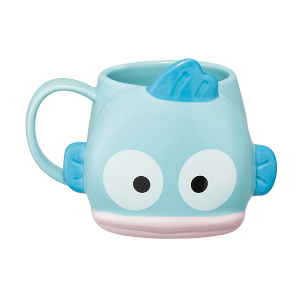 人魚漢頓立體大臉造型陶瓷馬克杯