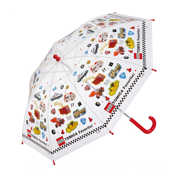 TOMICA兒童雨傘-45cm(白)