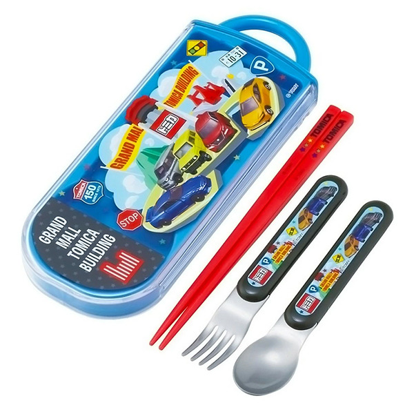 TOMICA日製滑蓋式環保餐具3件組(2026)