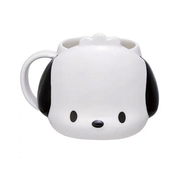 帕恰狗立體大臉造型陶瓷馬克杯