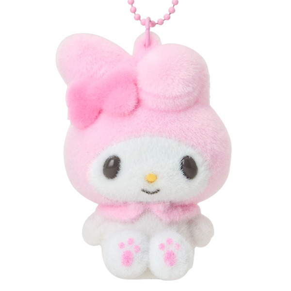 美樂蒂迷你植絨公仔附鍊(經典坐姿)