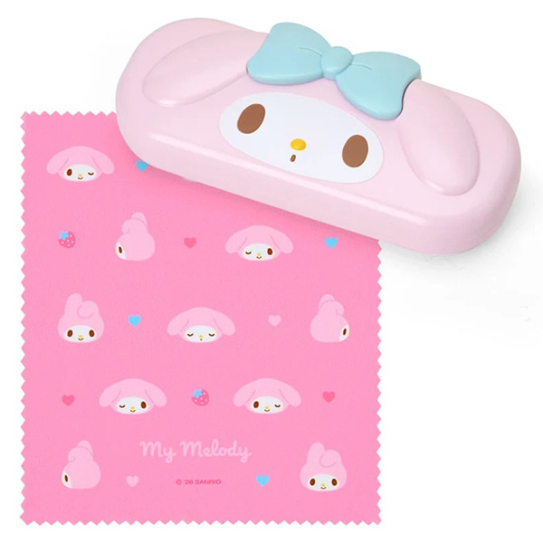 美樂蒂造型眼鏡收納盒(大臉)