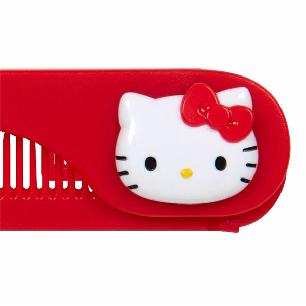 HELLO KITTY折疊尖尾梳(大臉)