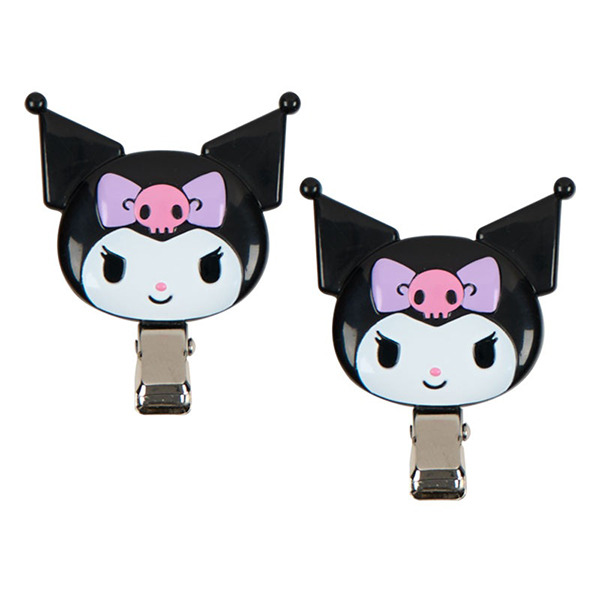 酷洛米大臉造型髮夾/瀏海固定髮夾組-一組2個入(mini)