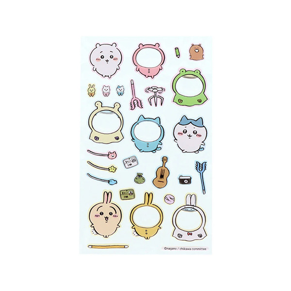 吉伊卡哇裝扮立體貼紙(黃色)