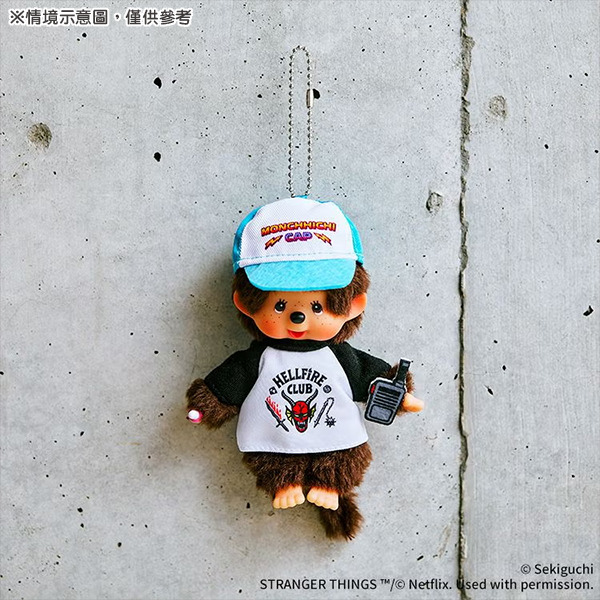 夢奇奇x怪奇物語造型玩偶吊飾(地獄火俱樂部-男孩)