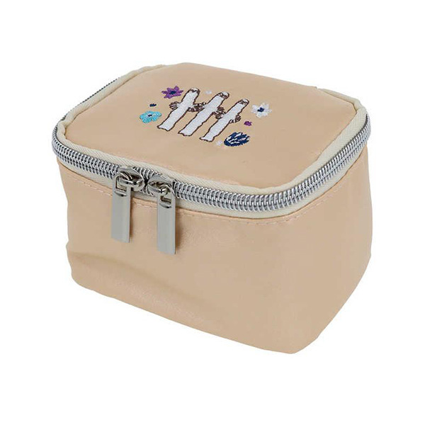 溜溜們刺繡盒狀化妝包(MU25SU)