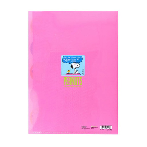 SNOOPY日製A4 5層檔案資料夾(喜劇場景2-對話)