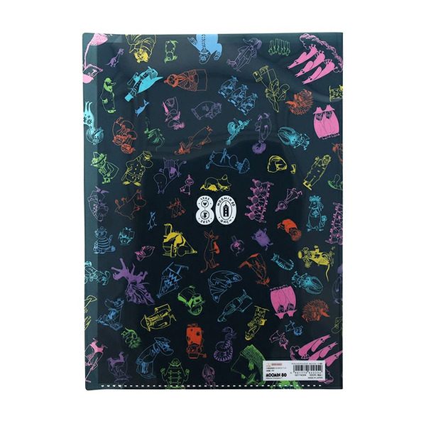 嚕嚕米日製A4 5層檔案資料夾(80週年-MU25SU)