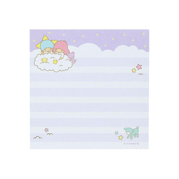 雙星仙子日製方形便條本(魔法天空)
