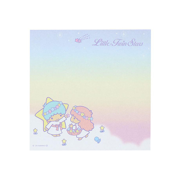 雙星仙子日製方形便條本(獨角獸)