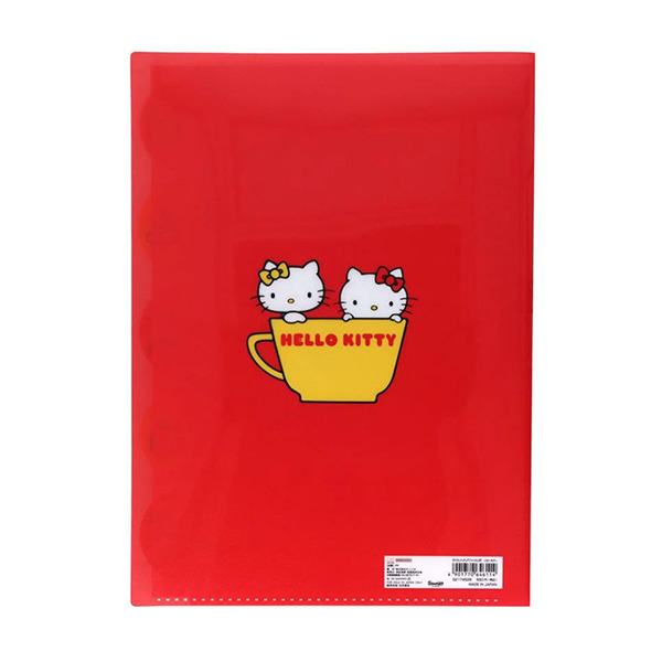 HELLO KITTY日製A4 5層檔案資料夾(腳踏車漫步)